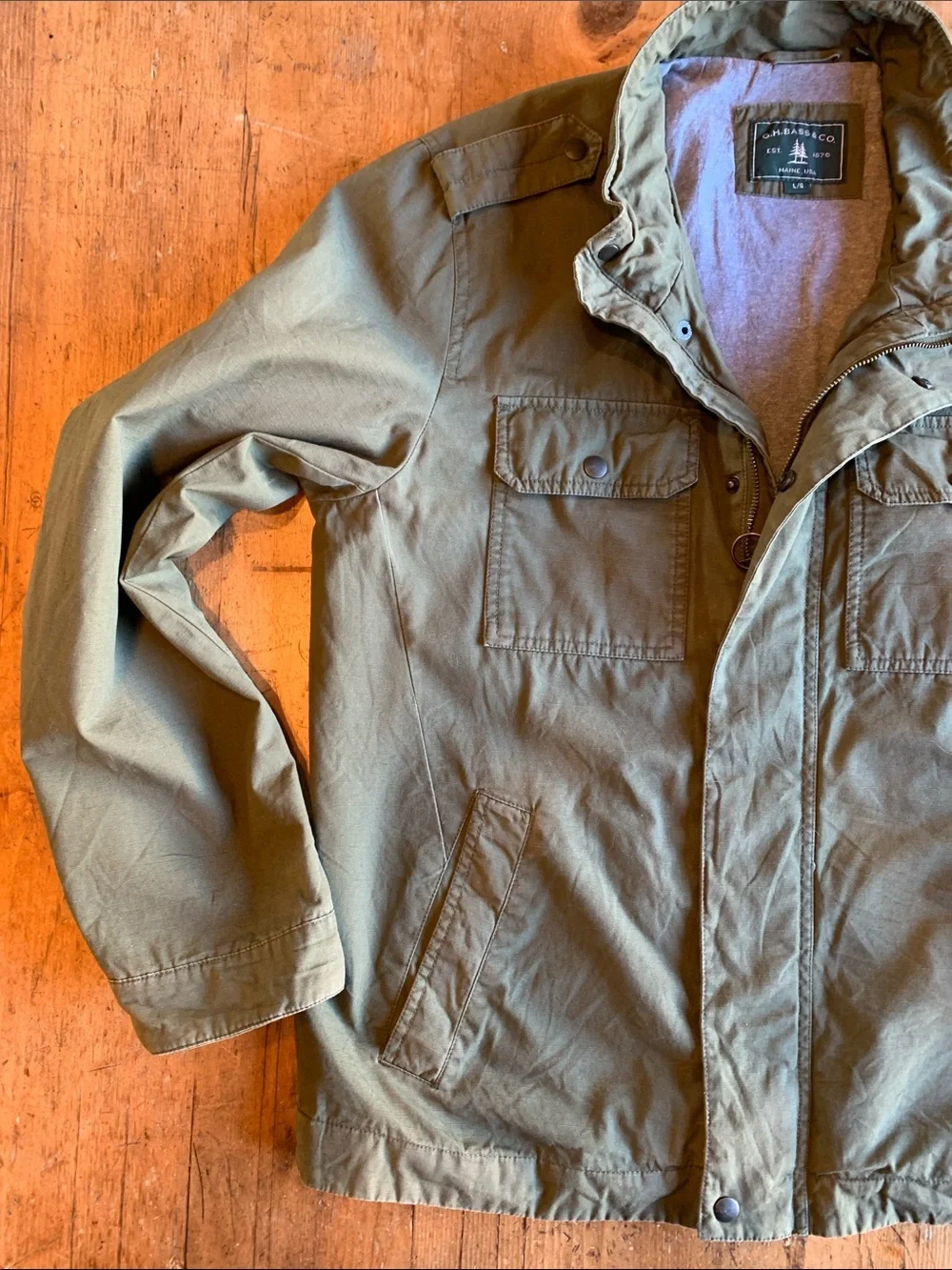G.H. Bass & Co. rugged olive